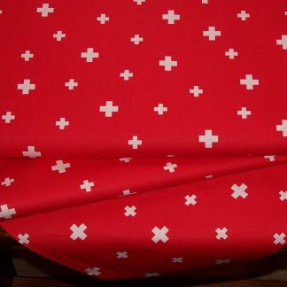 Tissu croix Suisse