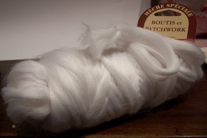 Mèche boutis acrylique