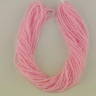 Perles rocaille tosca rose pâle