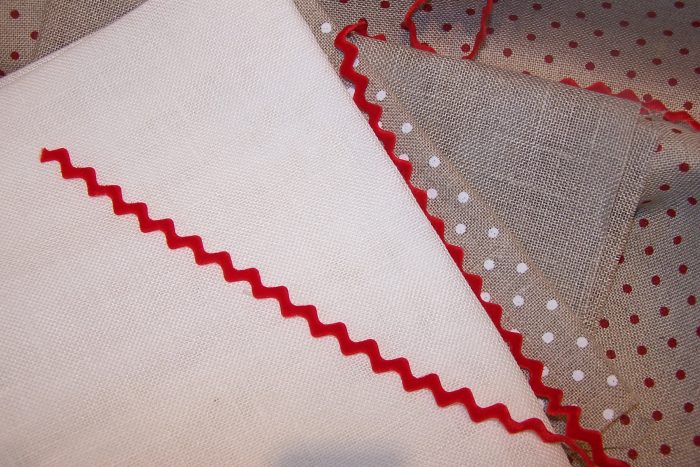 Croquet velours rouge