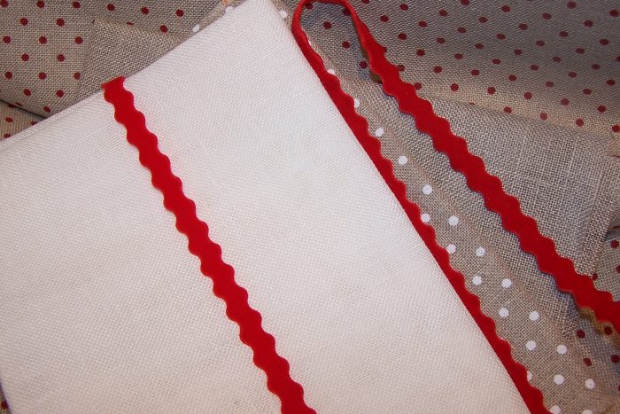 Croquet velours rouge