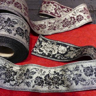 Galon motif fleur