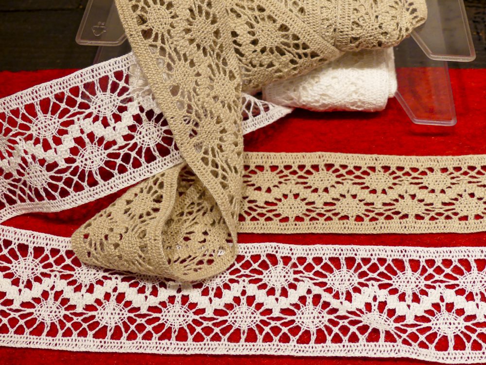 Dentelle entre-deux coton