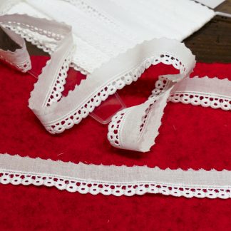 Dentelle broderie anglaise