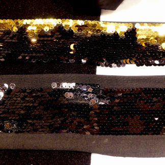 Galon sequin réversible