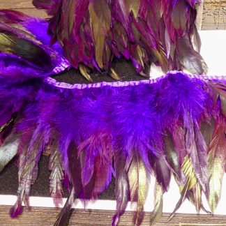Plumes violettes