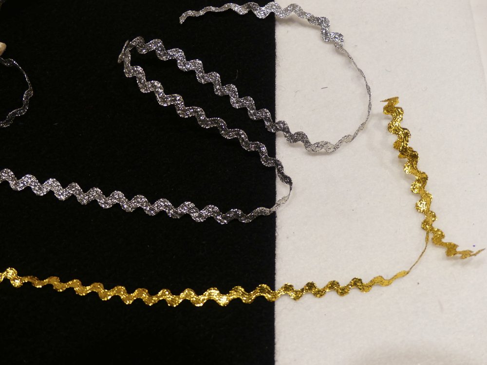 Croquet doré argenté