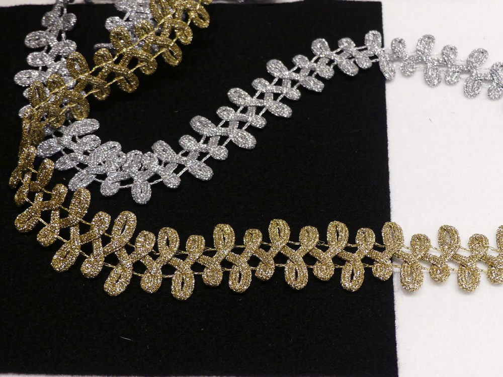 Galon doré ou argenté