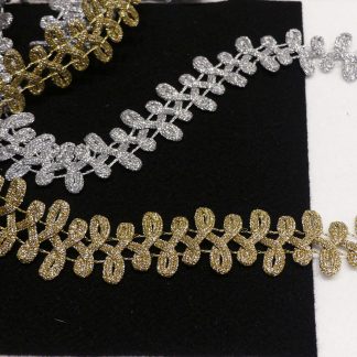 Galon doré ou argenté