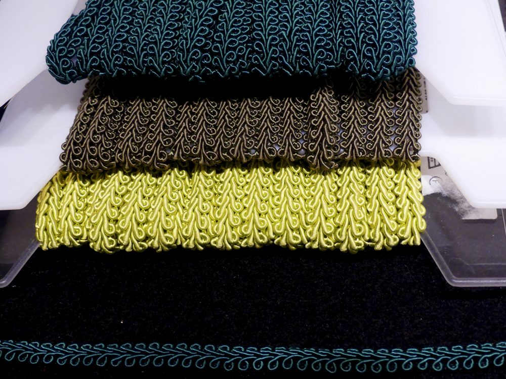 Passementerie couleur