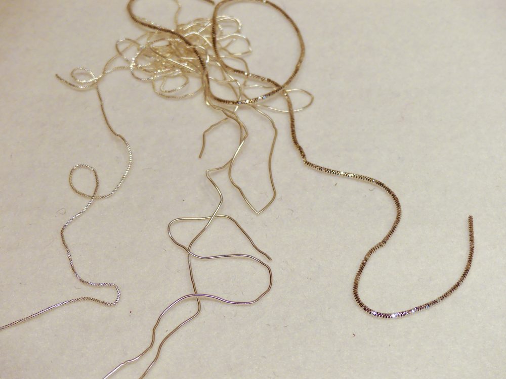 Cannetille ton d&rsquo;argent