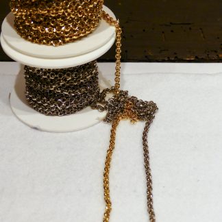 Chaîne ronde anneaux