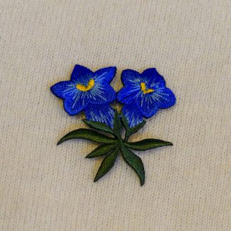 Ecusson Gentiane