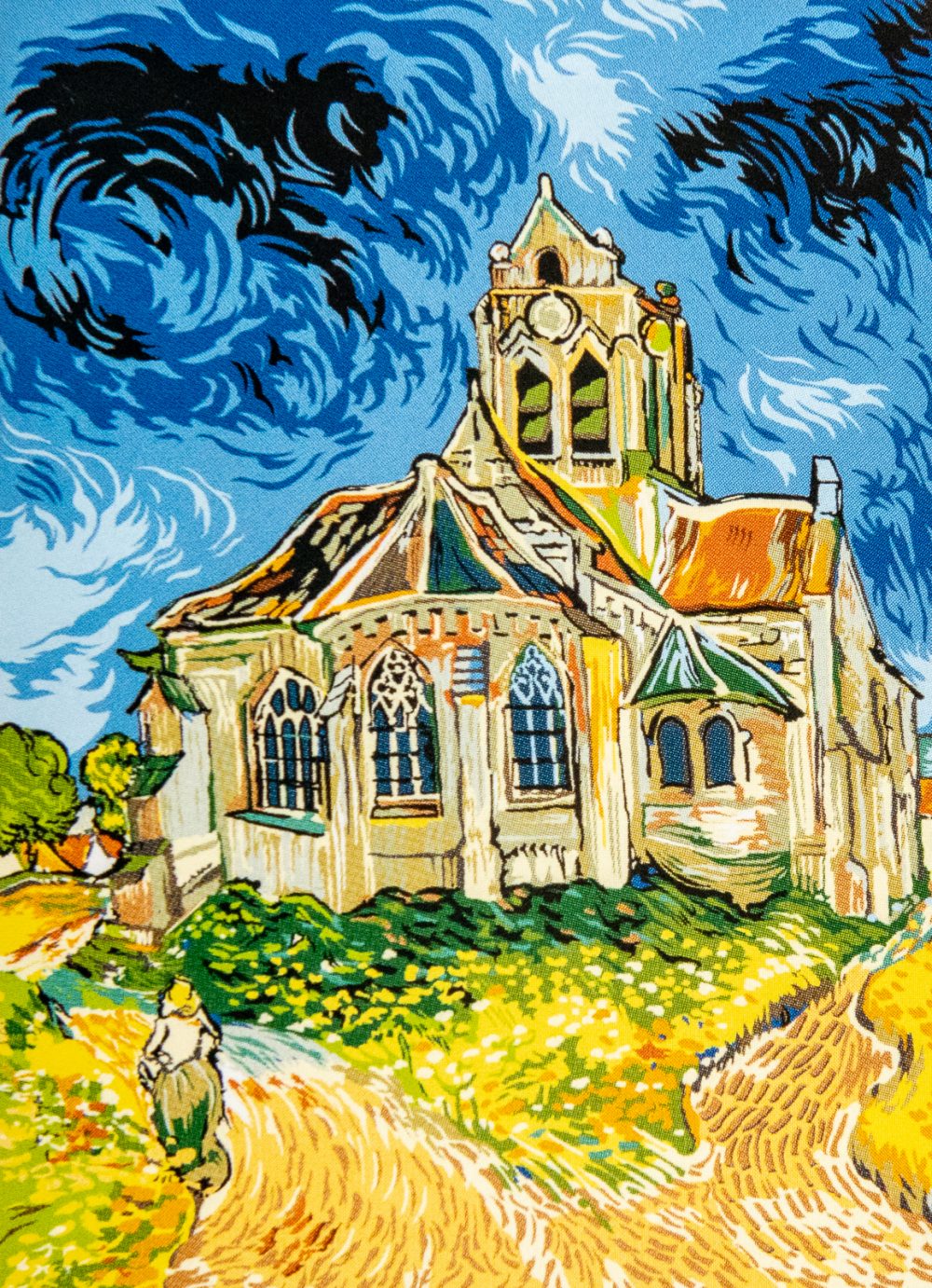 Eglise d&rsquo;Auvers-sur-Oise de Van Gogh