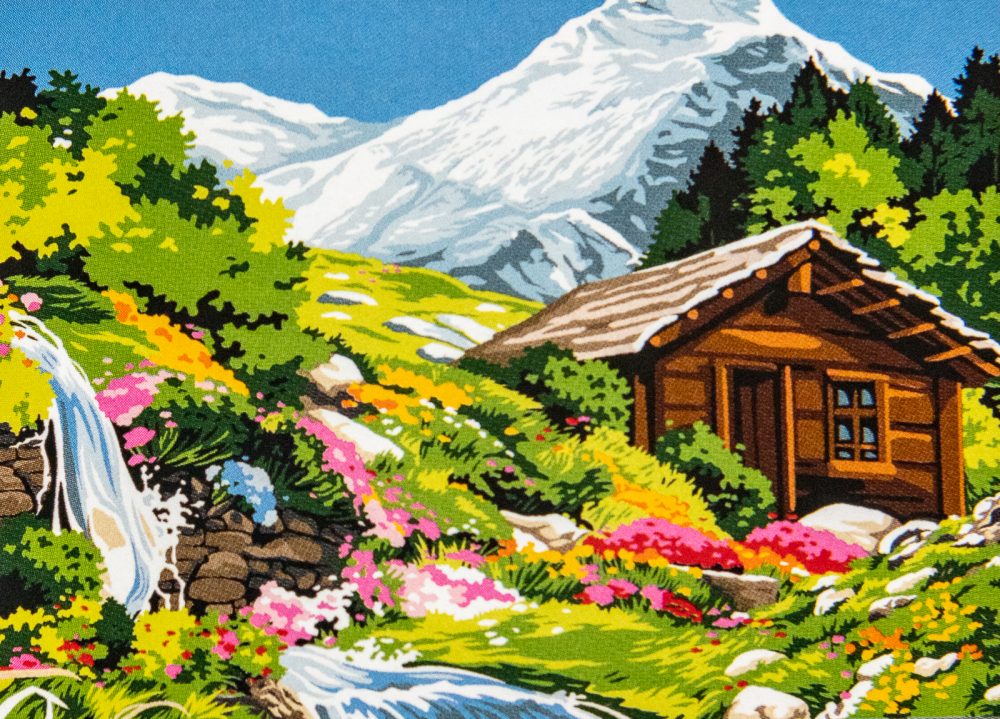 La petite cascade du mur