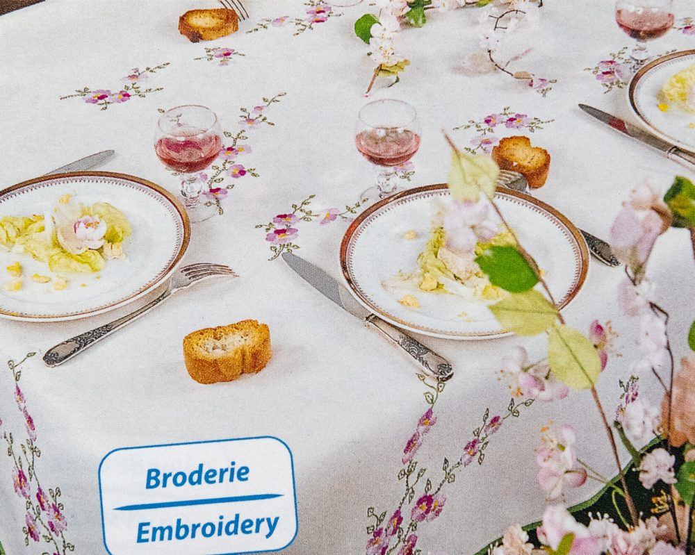 Nappe fleurs de pommiers