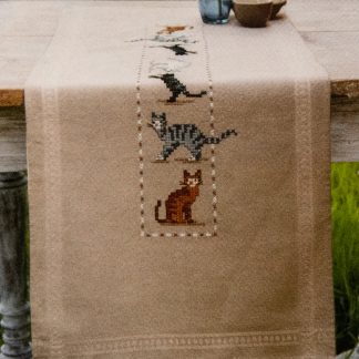 Chemin de table chat espiègles