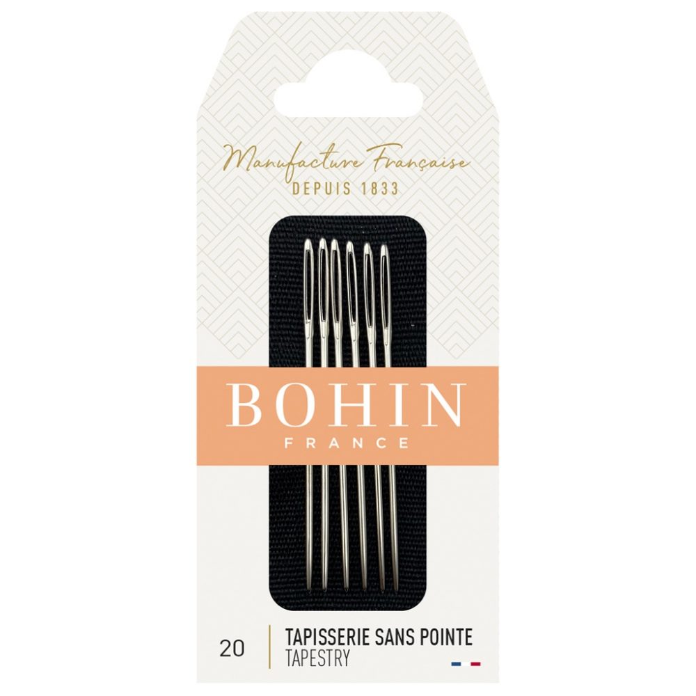 Aiguilles à tapisserie sans pointe N°20
