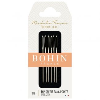 Aiguilles à tapisserie sans pointe N°18