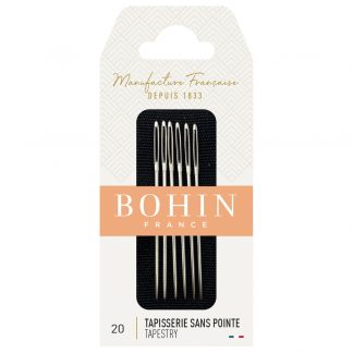 Aiguilles à tapisserie sans pointe N°20