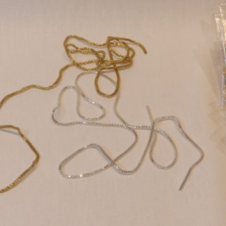 Cannetille or/argent