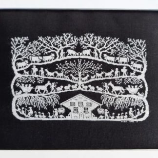 La montée à l'alpage, version noir