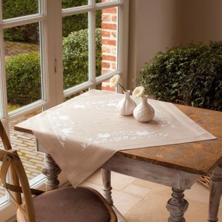 Nappe oiseaux blancs