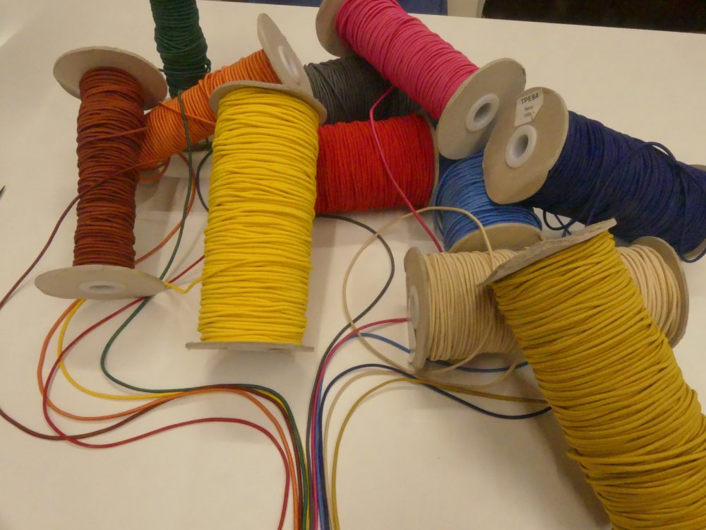 Elastique rond couleur