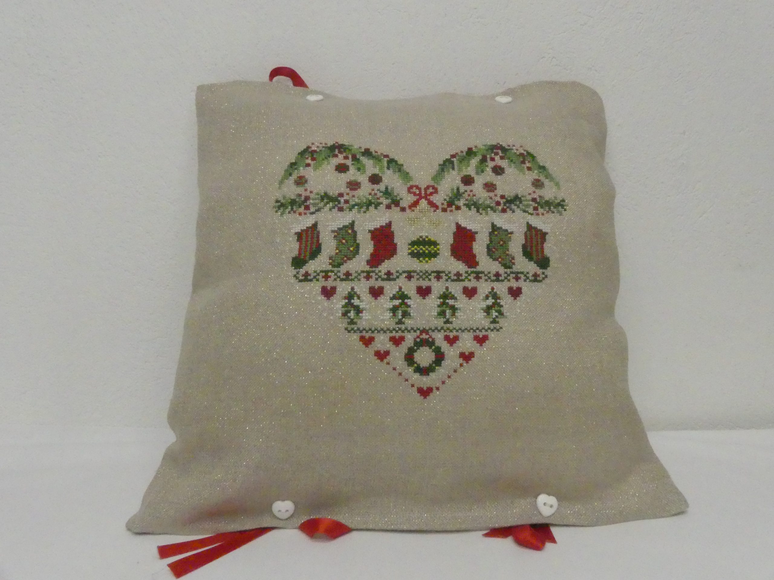 Coeur bottes de Noël