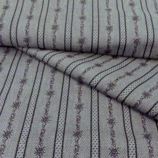 Tissu edelweiss gris foncé