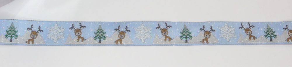 Ruban rennes et flocons