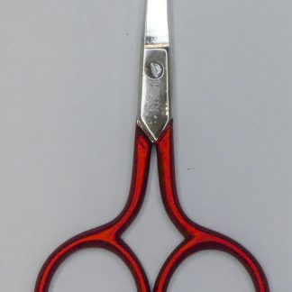 Ciseaux à broder rouge mat