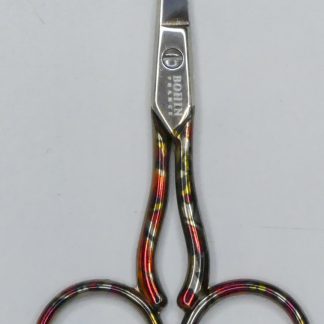 Ciseaux à broder rouge or