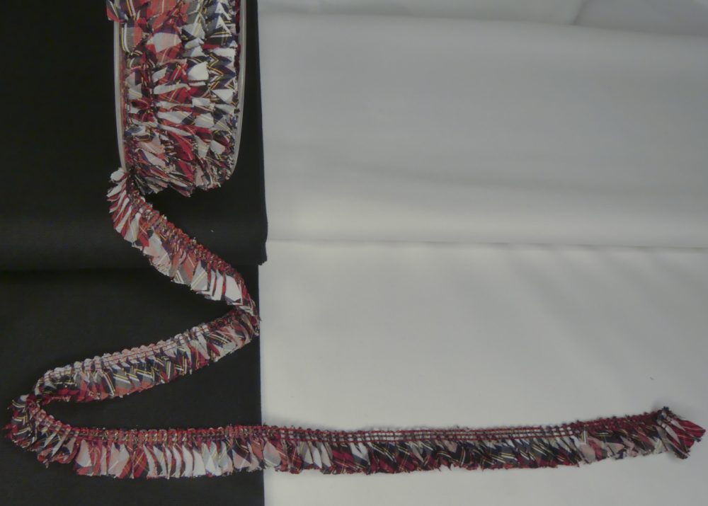 Galon frangé écossais