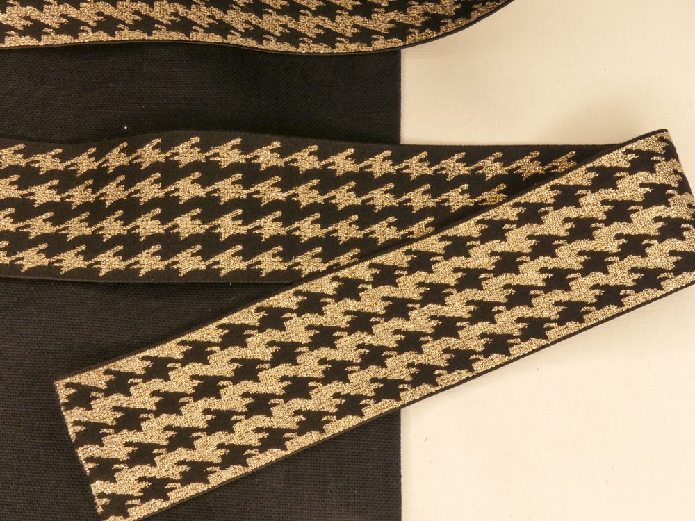 Elastique pied de poule