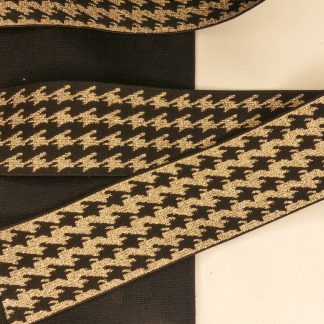 Elastique pied de poule