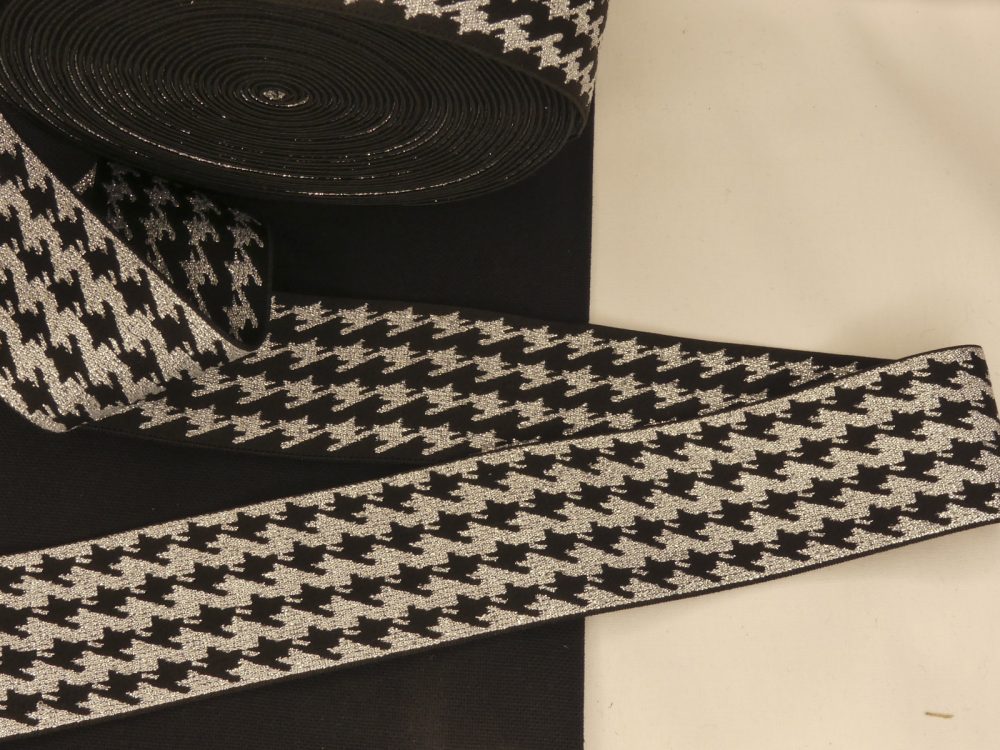 Elastique pied de poule