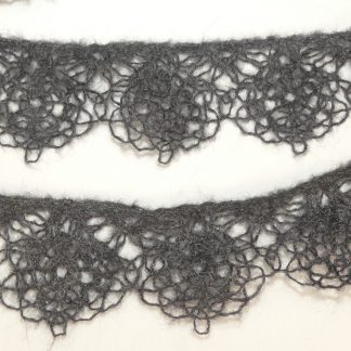 Dentelle laine grise