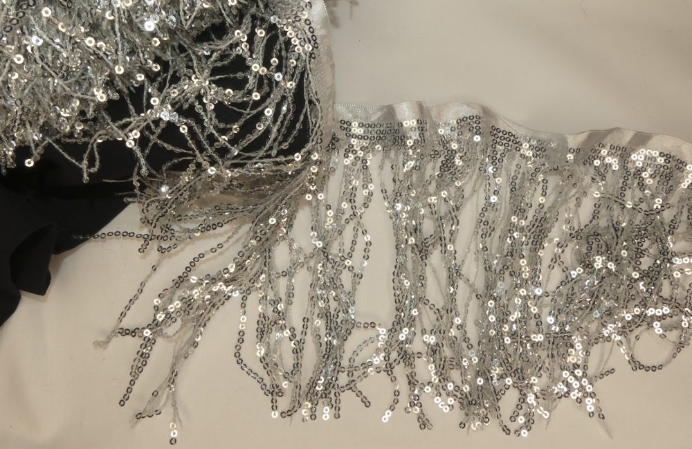 Frange paillettes