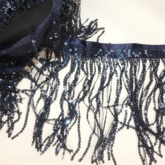 Frange paillettes