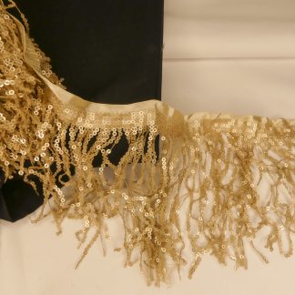 Frange paillettes