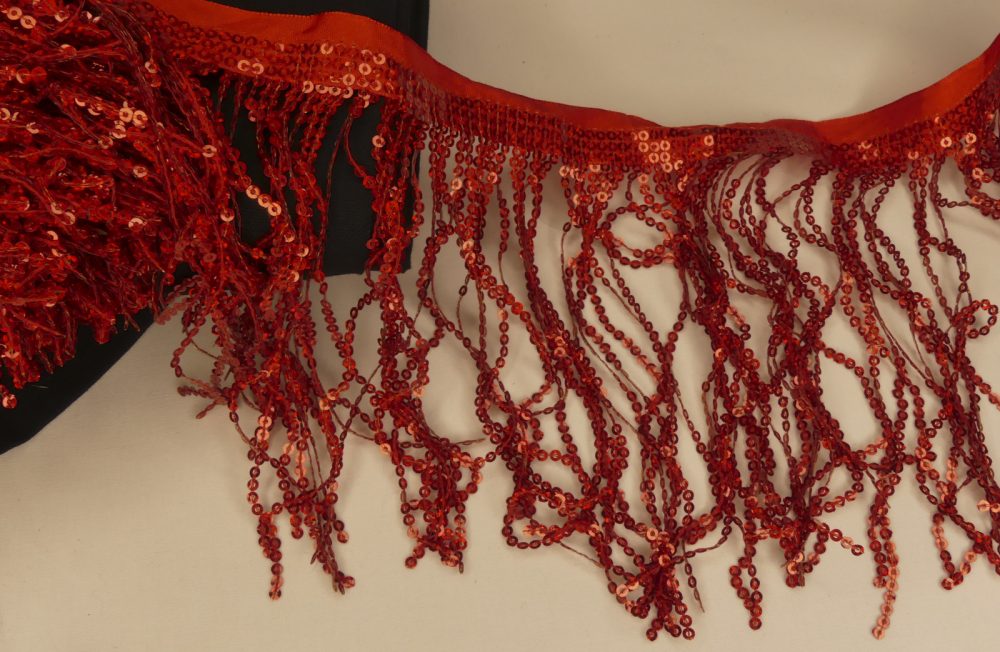 Frange paillettes