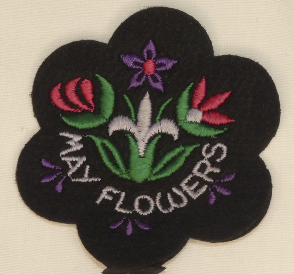 Ecusson mayflowers
