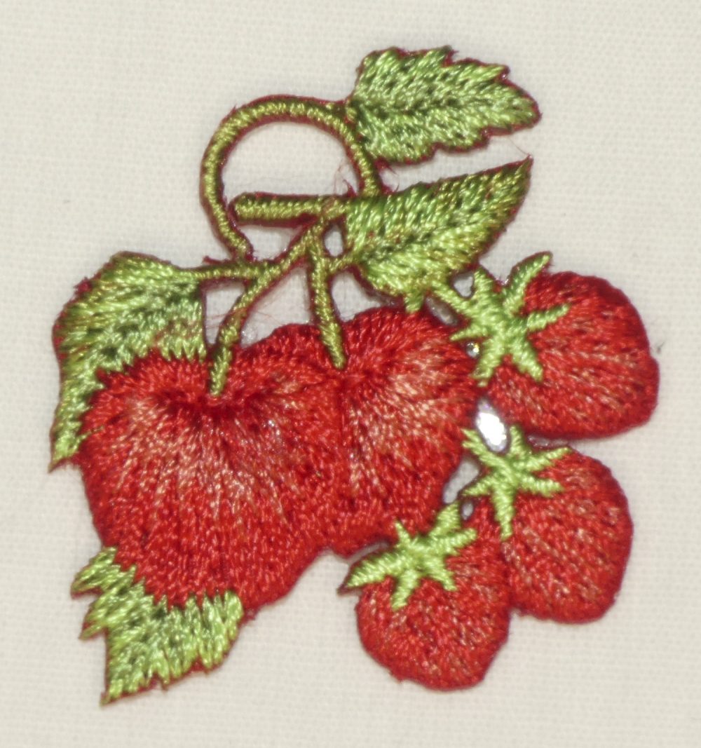 Écusson petites fraises