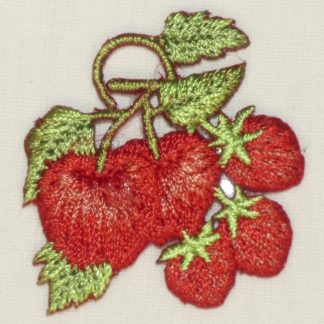 Écusson petites fraises