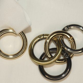 Anneau métal avec ouverture