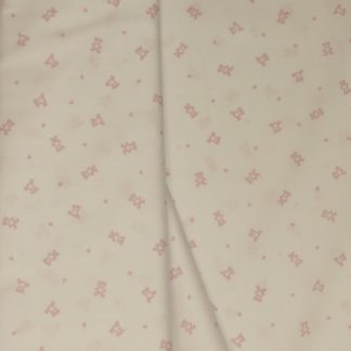 Tissu ours rose