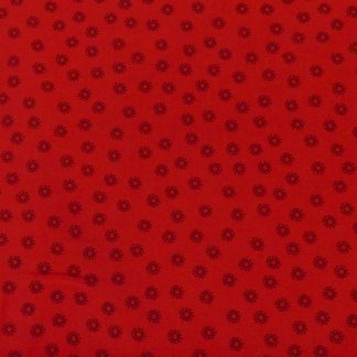 Tissu faux uni rouge