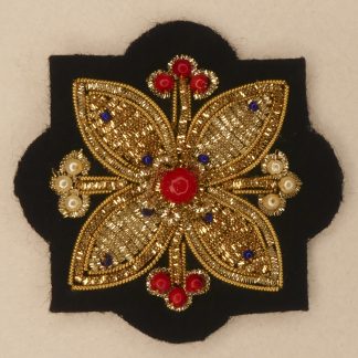 Écusson blason cannetille