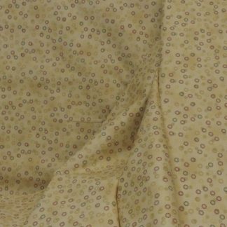 Tissu rond fond beige